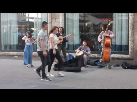 Street music Zagreb