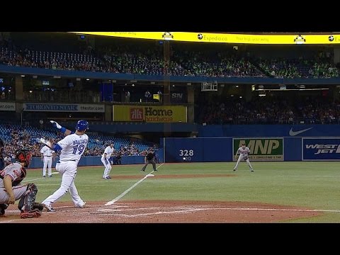 BAL@TOR: Bautista schlägt Kawasaki mit einem Doppel