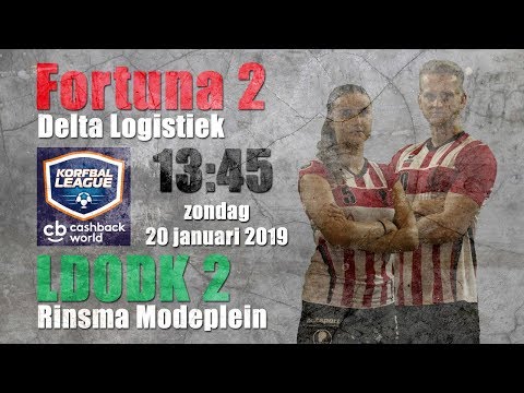Fortuna/Delta Logistiek 2 - LDODK/Rinsma Modeplein 2 | 20-01-2019