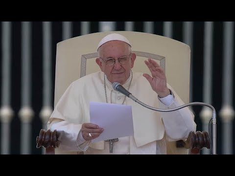The Pope explains the commandments: God is not a despot who imposes laws on his subjects.