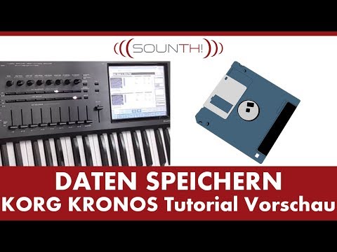 Korg Kronos - Sounds speichern - Tutorial Vorschau