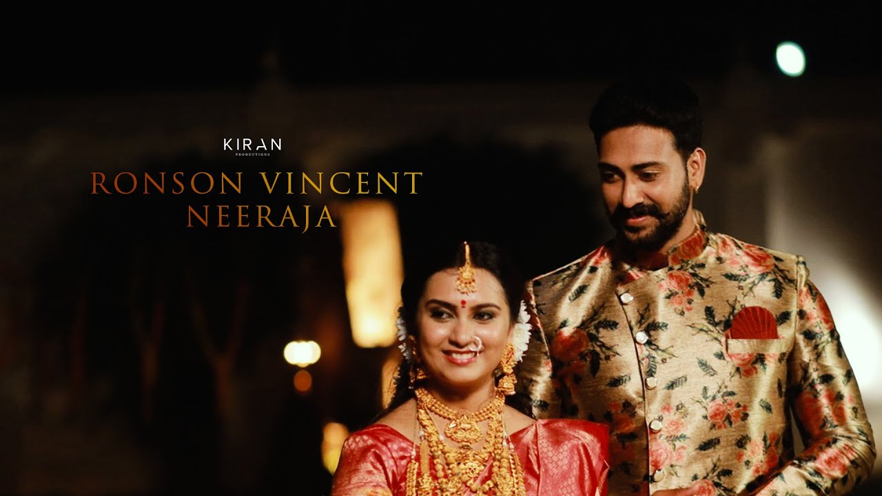 Actor Ronson Vincent & Neeraja cinematic Wedding highlights