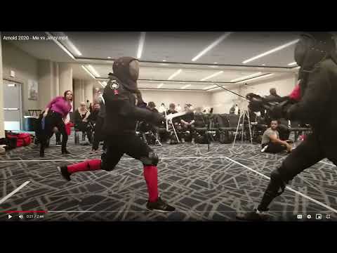 HEMA Fight Breakdown: Thrusting from Defense