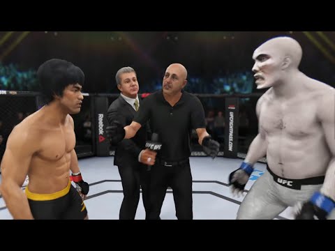 Bruce Lee vs. White Stone (EA Sports UFC 3) - Epic Battle 💯 🐲 - Dragon Fights 🐉