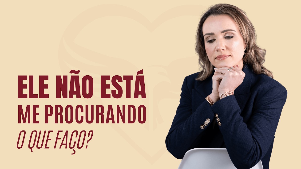 O que fazer se ele não está me procurando? | Ele sumiu | Priscilla Macanhão