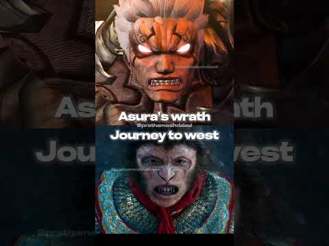 Asura's wrath and Journey to the West comparison ????| wait for end ????❗???? | #rip in the chat ???? #vs