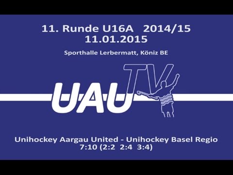 UAU U16A - Unihockey Basel Regio 7:10 (2:2 2:4 3:4)