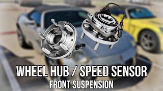 Pontiac Solstice Front Wheel Hub / Speed Sensor Replacement