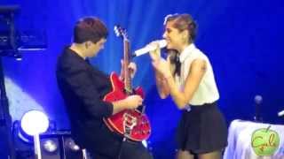 SKY FULL OF STARS (cover) + "ONE NIGHT" - Christina Perri Live in Manila 2015 (5.5.15) [HD]