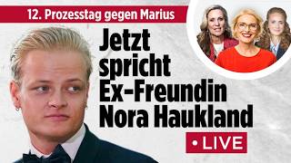 12. Prozesstag gegen Marius – Jetzt spricht Ex-Freundin Nora Haukland | BILD LIVE