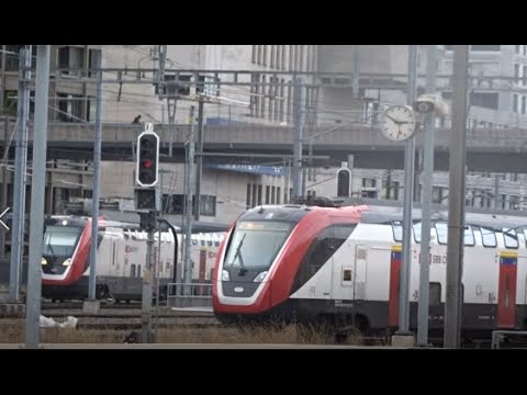 Einfahrt des IR 70 nach Luzern am Zürich HB