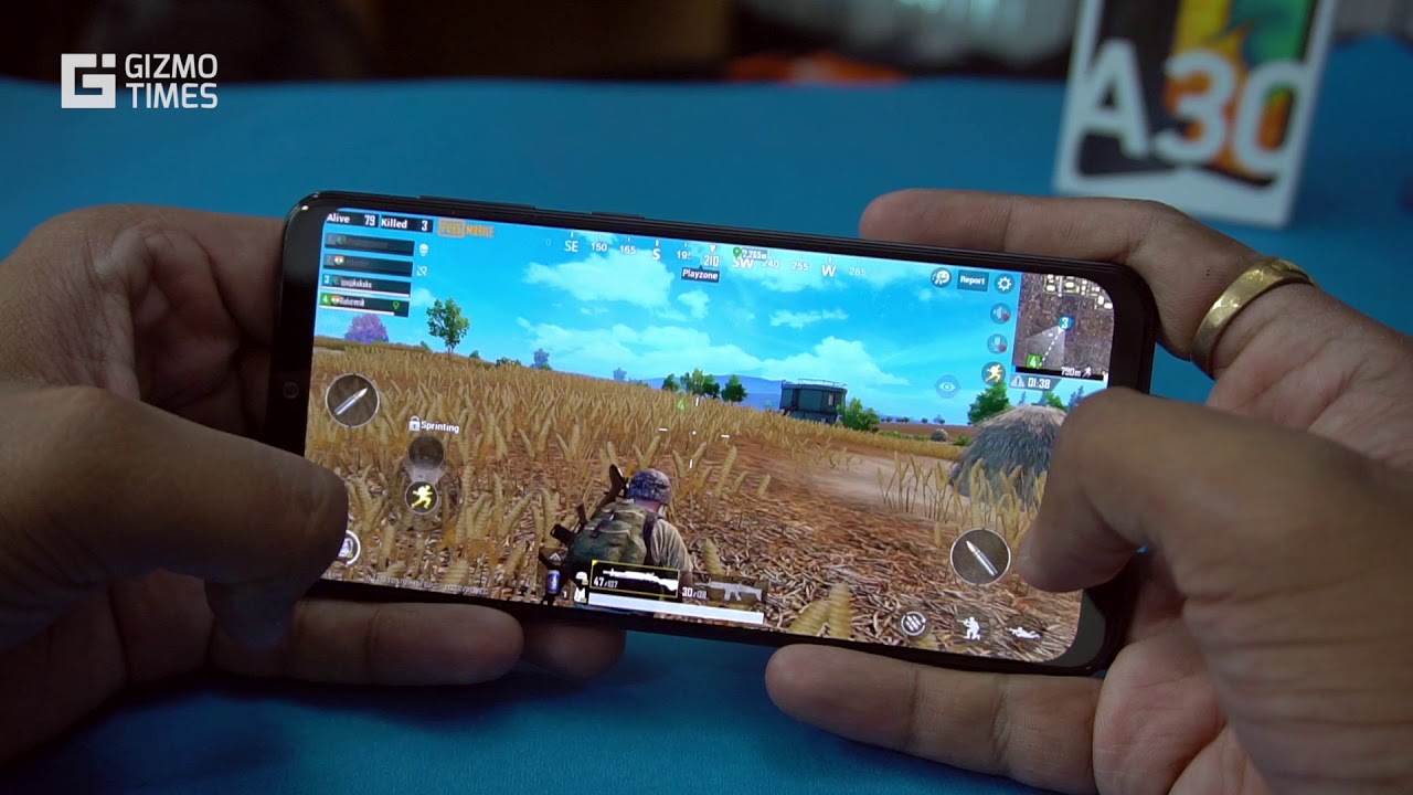 Samsung Galaxy A30 Gaming Review, PUBG Mobile Gameplay Performance, Heating Test