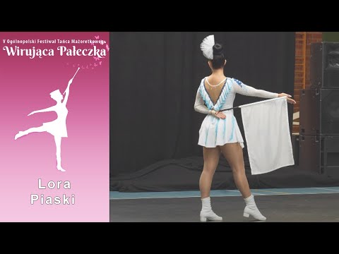 Solo Flaga ◾ Lora Piaski ◽ Natalia Jakubowska ◾ Senior ◽ Wirująca Pałeczka ◾ Wronki PL