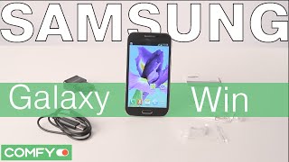 Samsung I8552 Galaxy Win (Ceramic White) - відео 4