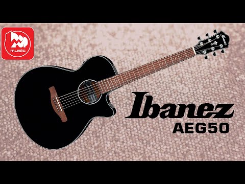 Обзор электроакустической гитары Ibanez AEG50-BK