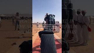 Running 252KM Across The Sahara Desert   w/ Only a Backpack Of Food