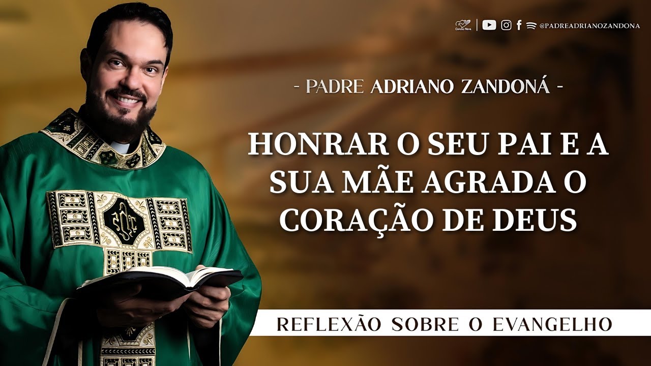 Homilia Diária | Liturgia de Hoje |Palavra do Dia - Padre Adriano Zandoná