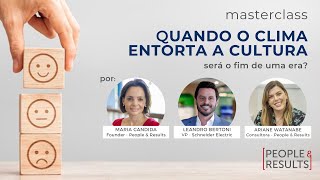 Quando o clima entorta a cultura, será o fim de uma era?