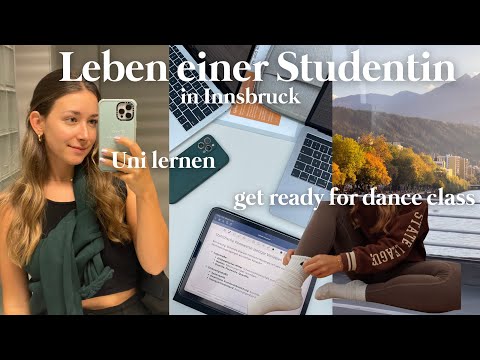 UNI VLOG //Lerntreffen in der Uni, Zeitplan Bachelorarbeit, Tanz Tasche packen und get ready with me