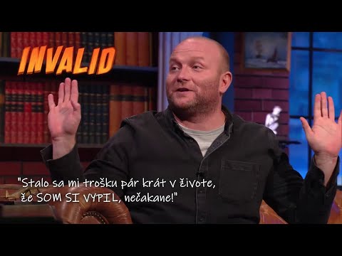 Hviezda filmu Invalid Gregor Hološka v Neskoro Večer
