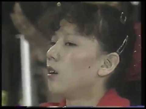 Olympics - 1984 - L A Games - Gymnastics - Womens Individual Vault 2nd Vault - CHN Chen Yongyan