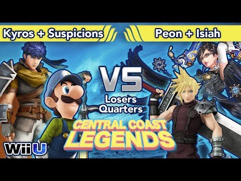 CenCoast Legends - Kyros & Suspicions Vs. Peon & Isiah - Doubles LQF - Smash Wii U