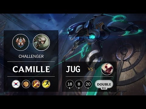 Camille Jungle vs Lee Sin - KR Challenger Patch 9.24