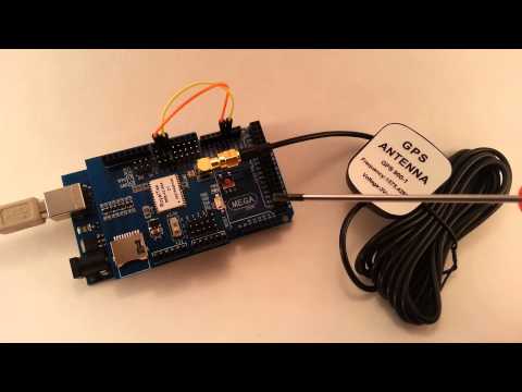 Arduino Gps Sheild video