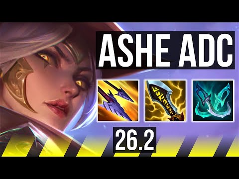 ASHE & Braum vs APHELIOS & Rakan (ADC) | 44K damage | EUW Master | 26.2