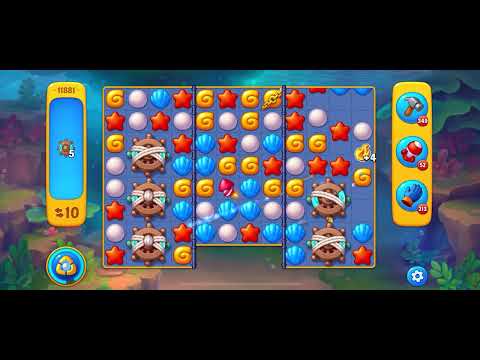 Fishdom level 11881 no boosters フィッシュダム ノーマル