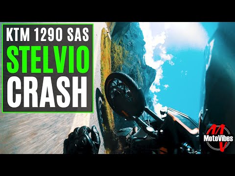 My CRASH ! // KTM 1290 Super Adventure S // Stelvio Pass // Lowsider