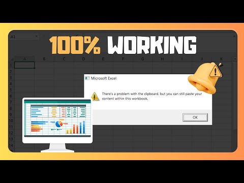 Fix CLIPBOARD ERROR in Excel – No More Copy-Paste Issues!