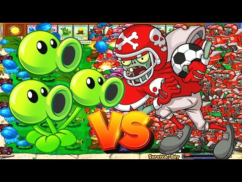 99 Gatling Pea Cob Cannon vs 999 Gargantuar - Plants vs Zombie FULL EPISODES 1