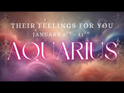 AQUARIUS tarot ♒️ Someone Is Hiding Their True Feelings Aquarius January 2026 6th - 11th 