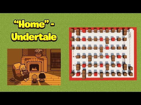 "Home" - Undertale Minecraft Note Blocks Tutorial