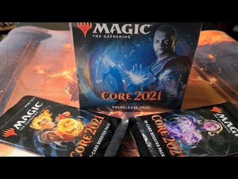 Unboxing M21 prerelease kit (core 2021)