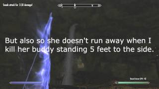An Example of Skyrim's Auto Aim