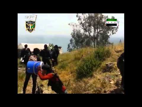 السيطرة على تل الجابية من قوات النظام بمشارك لواء تبارك الرحمن في ريف درعا