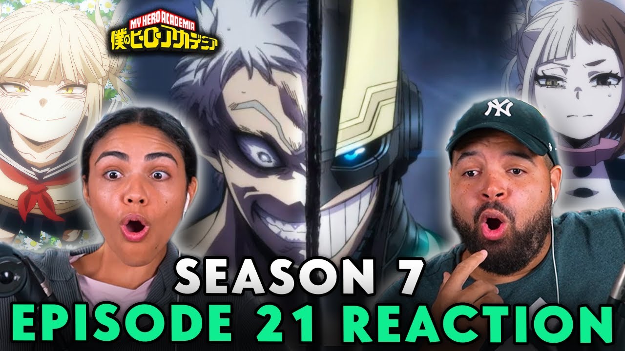 ARMORED ALL MIGHT VS ALL FOR ONE! | My Hero Academia Season 7 Episode 21 Reaction