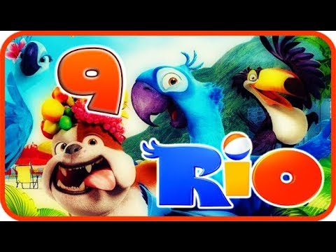 Rio Walkthrough Part 9 - Movie Party Game (PS3, X360, Wii) Story Mode 9: Luiz Garage