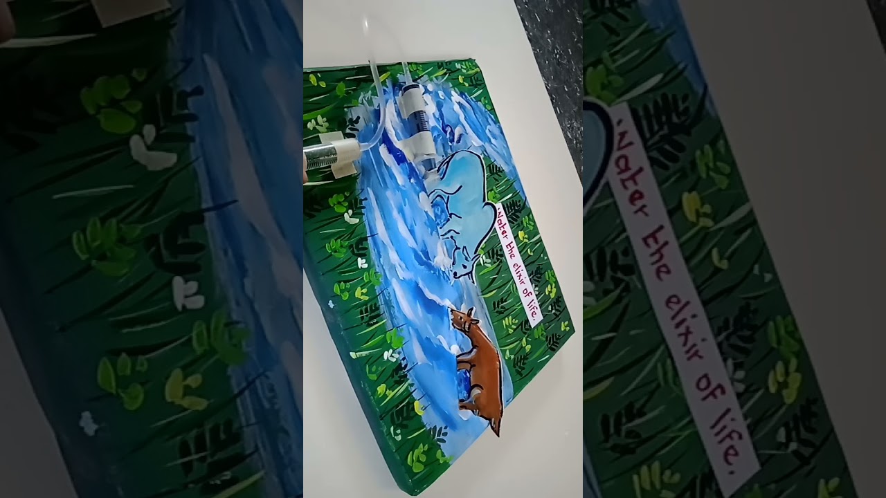 water the elixir of life working  model  - (Ramnad  Saravanan)