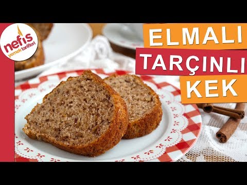 Elmalı Tarçınlı Kek Nasıl Yapılır? -  Yumuşacık pamuk gibi bir kek tarifi