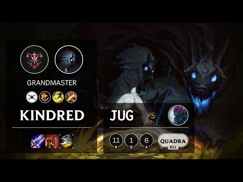 Kindred Jungle vs Trundle - KR Grandmaster Patch 10.8