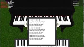 Roblox Piano Rockabye म फ त ऑनल इन व ड य - demons faded roblox piano
