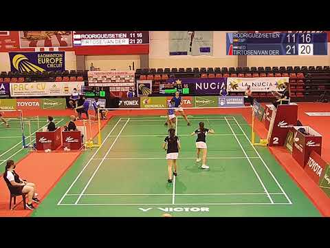 Match point - Rodriguez / Setien vs Tirtosentono / Van Der Aar - WD, SF - Spanish Int. 2021