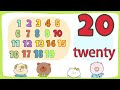 Number song 1 20 for children   Counting numbers   The Singing Walrus