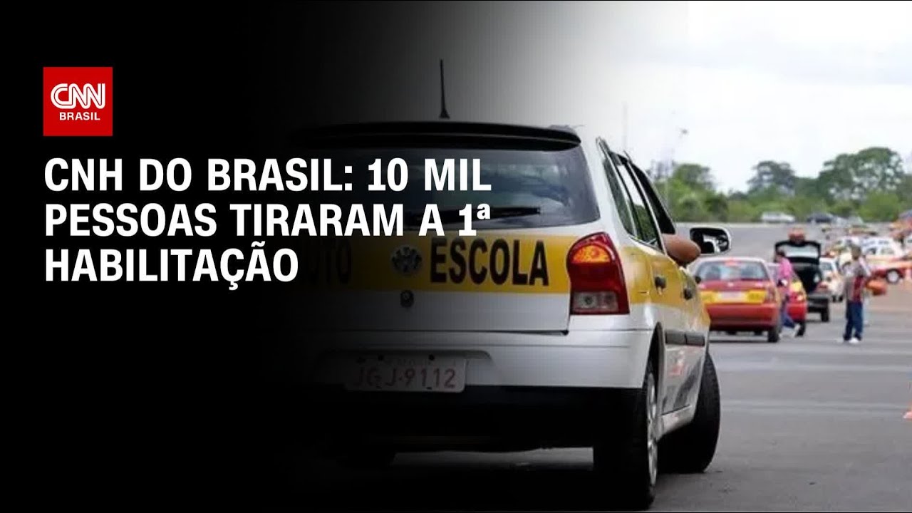 Nova CNH: mais de 10 mil brasileiros se formaram pelo app em 2 meses | LIVE CNN