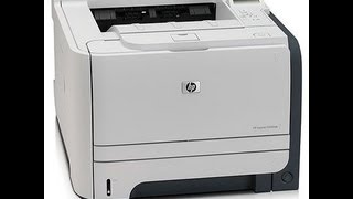 HP Laserjet P2055dn Unboxing