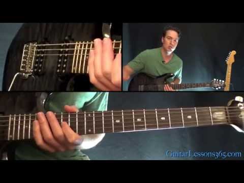 Holy Wars Guitar Solo Lesson - Megadeth - (Marty Friedman Solos)