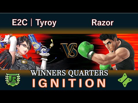 Ignition #128 WINNERS QUARTERS - E2C | Tyroy (Bayonetta) vs Razor (Little Mac)